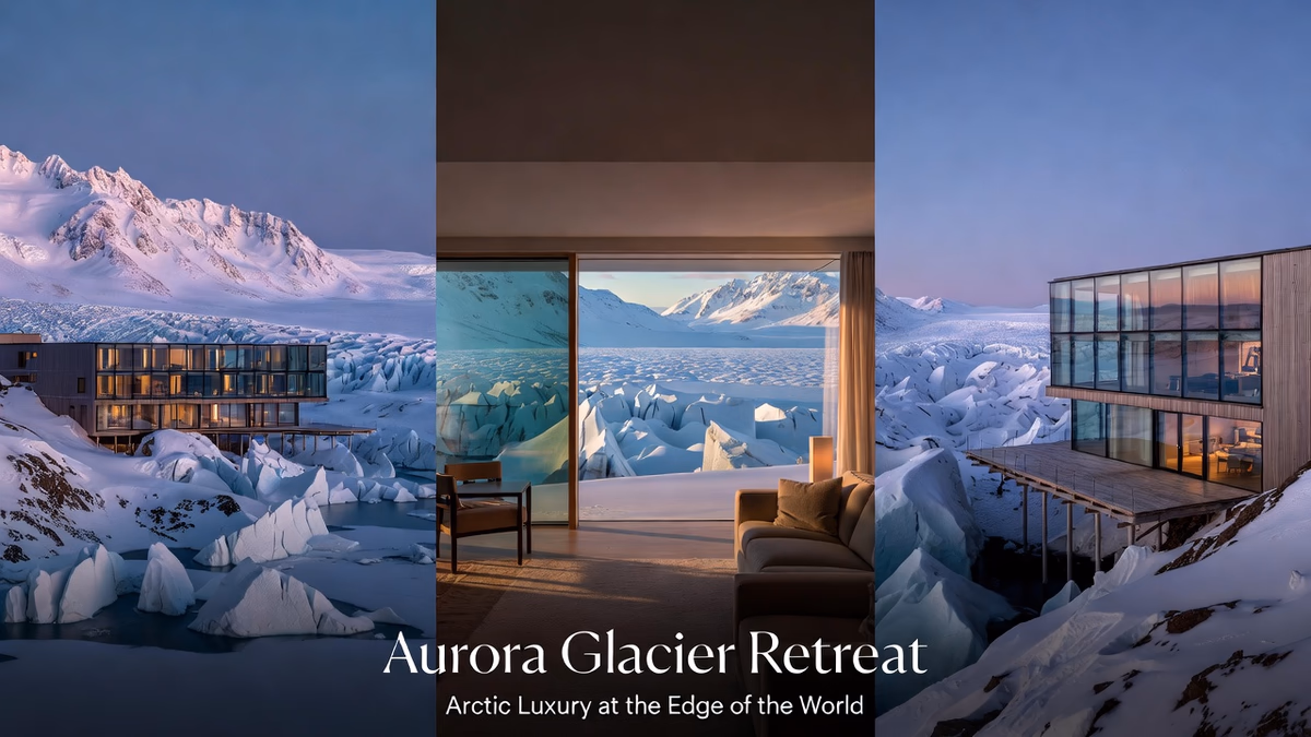 Aurora Glacier Retreat: Arctic Luxury at the Edge of the World