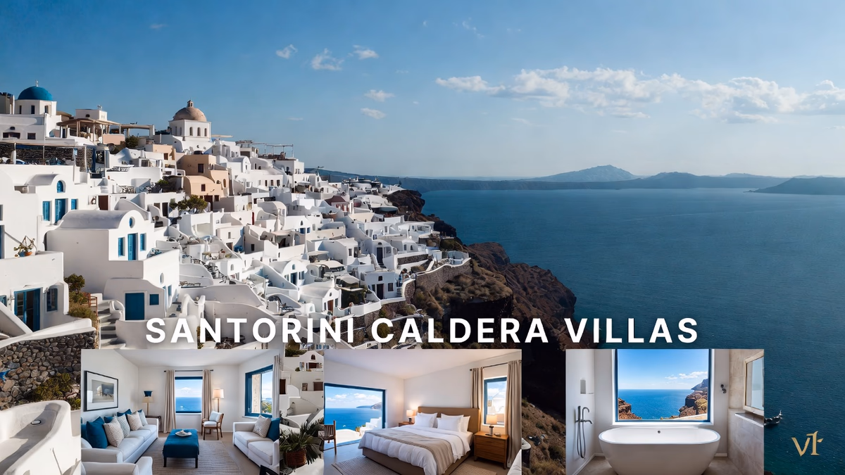 Santorini Caldera Villas: Iconic Cliffside Luxury Overlooking the Aegean Sea