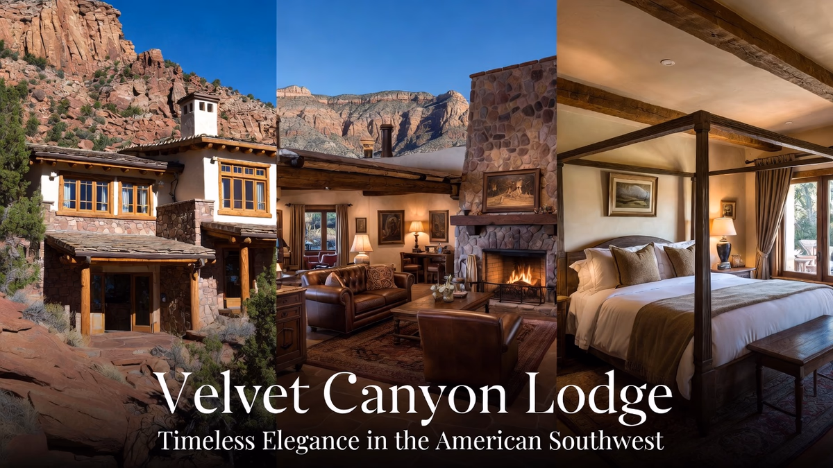 Velvet Canyon Lodge: Timeless Elegance in the American Southwest